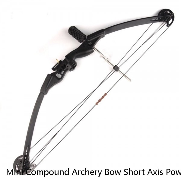 Mini Compound Archery Bow Short Axis Powerful Bow Outdoor Sports