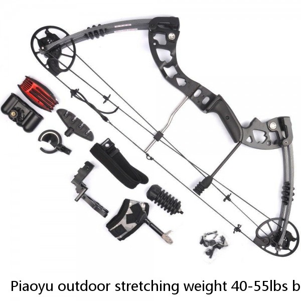 Piaoyu outdoor stretching weight 40-55lbs bows and arrow set M131 compound bow and arrow hunting right hand