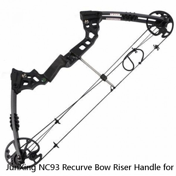 JunXing NC93 Recurve Bow Riser Handle for Right Hand BLACK