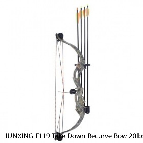 JUNXING F119 Take Down Recurve Bow 20lbs Fit Women Children Archery Target Hunt