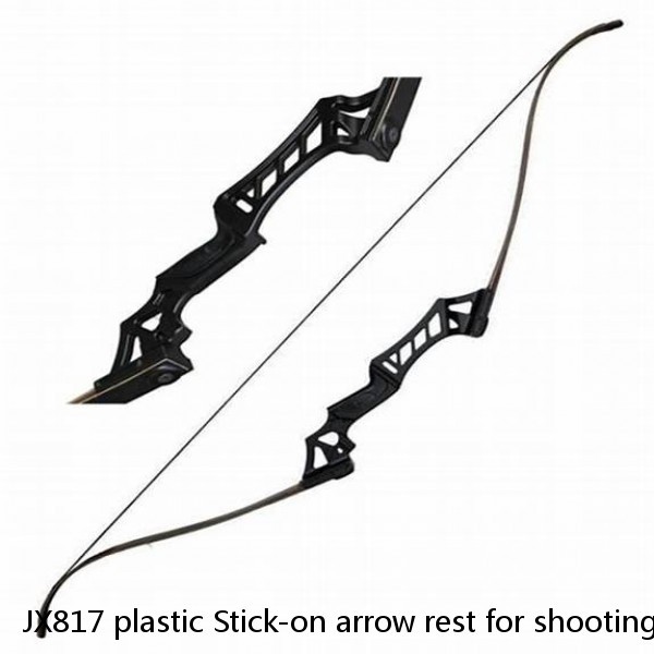 JX817 plastic Stick-on arrow rest for shooting hunting fishing for long recurve compound bow