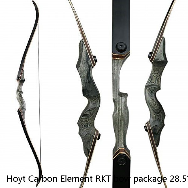 Hoyt Carbon Element RKT bow package 28.5”DL #3 cam 60-70# 2