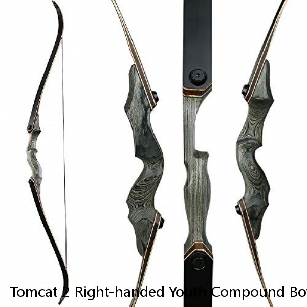 Tomcat 2 Right-handed Youth Compound Bow with 17 -22 lb Draw Weight