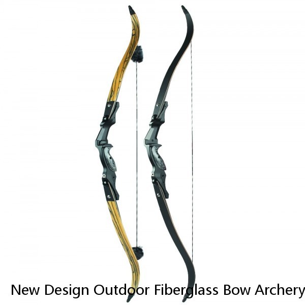 New Design Outdoor Fiberglass Bow Archery Hunting 40 Lbs Take Down Recurve Bow and Arrow Archery