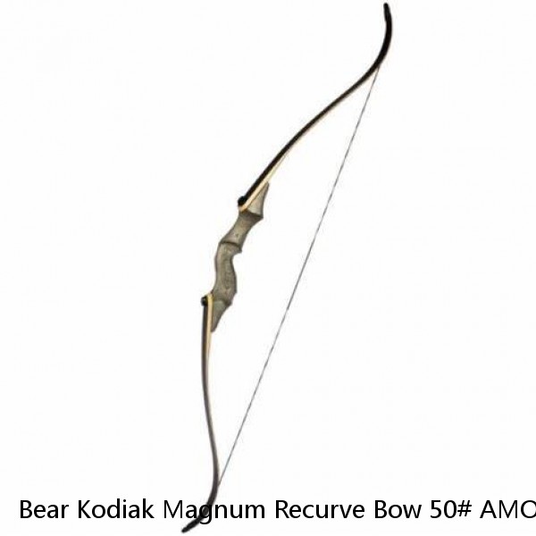 Bear Kodiak Magnum Recurve Bow 50# AMO 52" KU62551