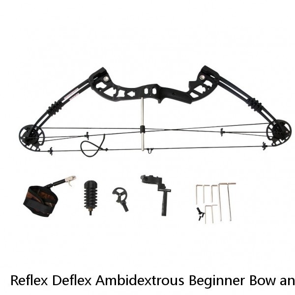 Reflex Deflex Ambidextrous Beginner Bow and Arrow Thumb Ring Laminated Horse bow Set