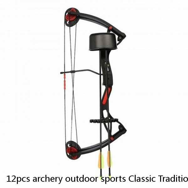 12pcs archery outdoor sports Classic Traditional Arrows - Dozen